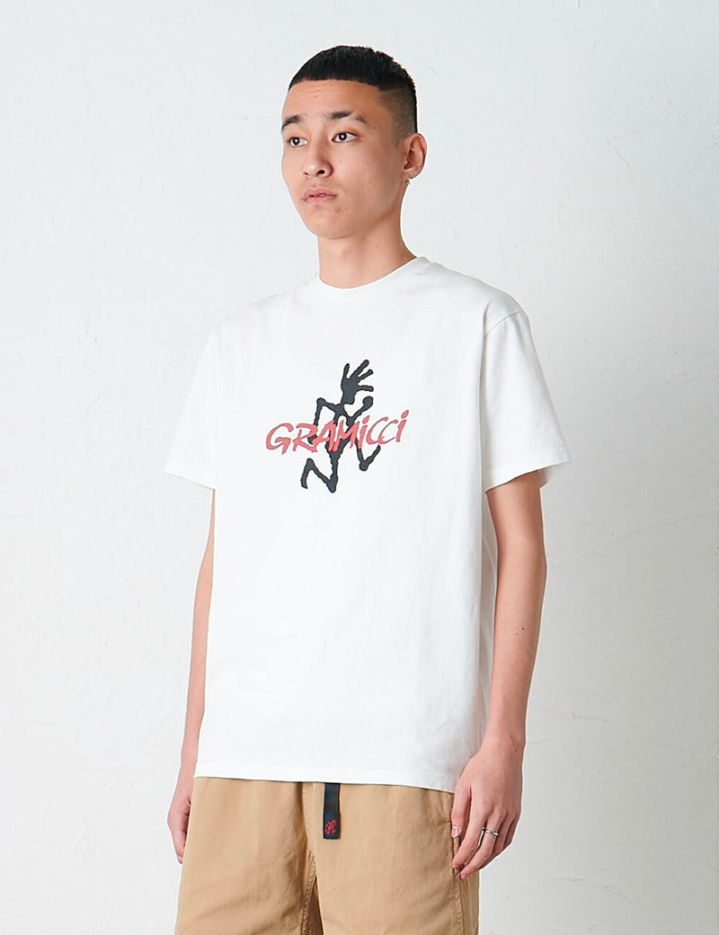 Gramicci Logo T-Shirt - Weiß