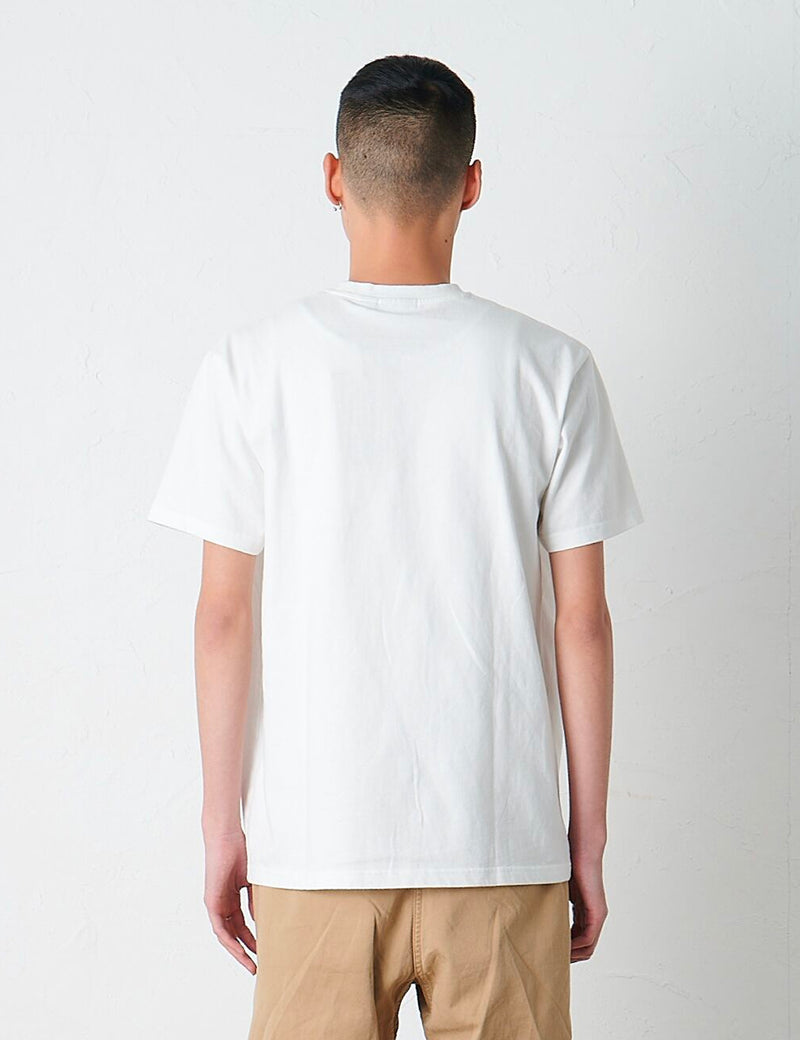 GramicciロゴTシャツ-ホワイト
