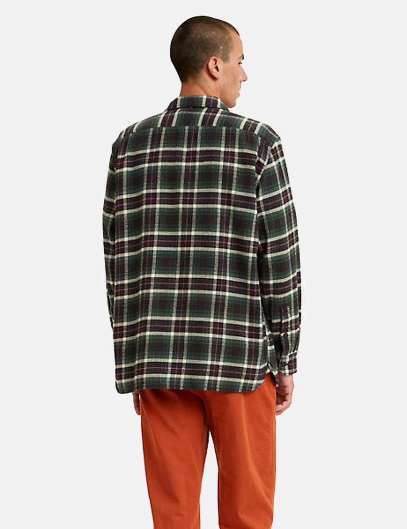 Levis Jackson Worker Shirt - Wadena Meteorite Green