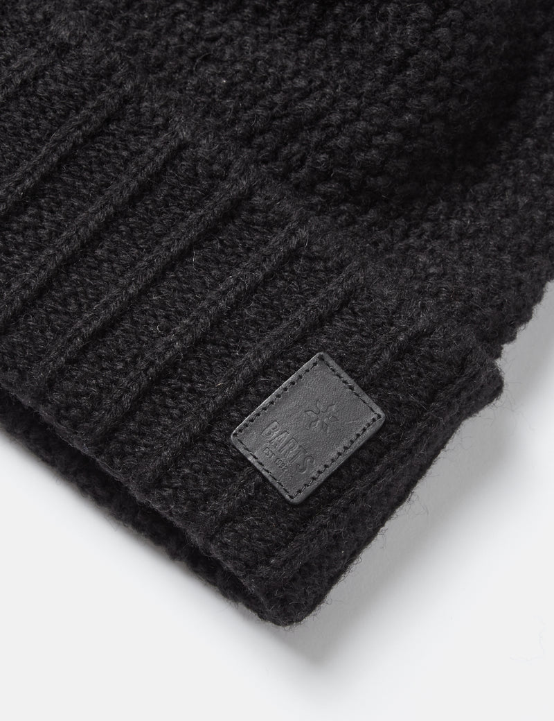 Barts ClarckeBeanie-ブラック