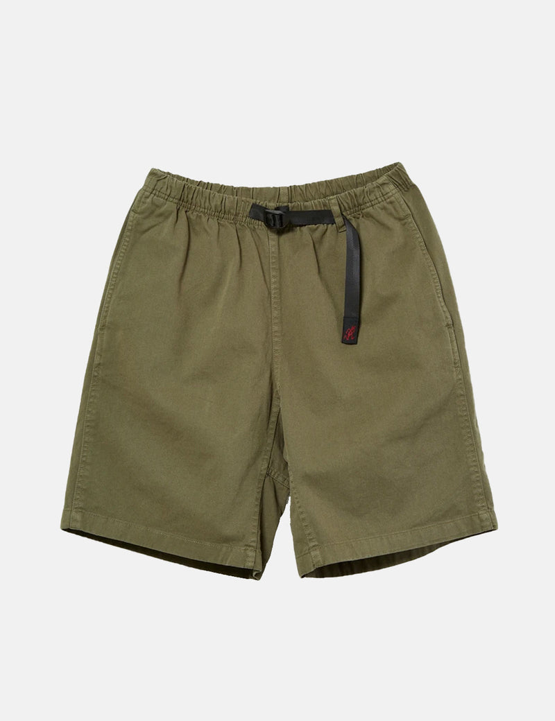 Gramicci G-Shorts (Cotton Twill) - Olive Green