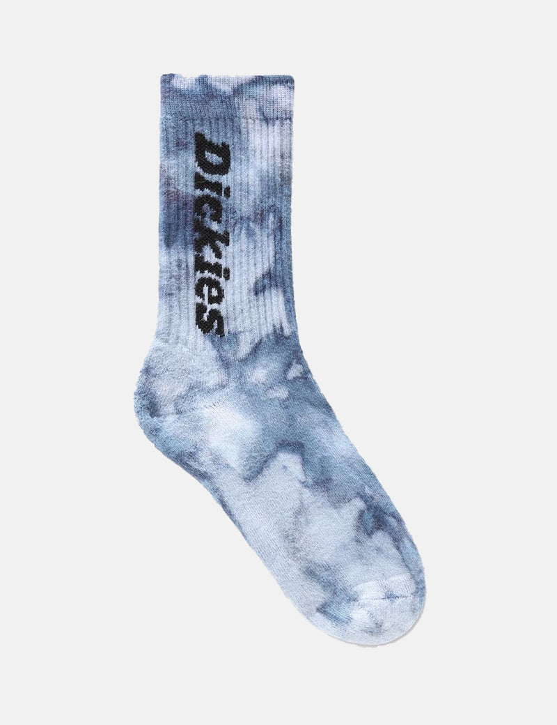 Chaussettes Dickies Greenwald (Tie Dye) - Fog Blue