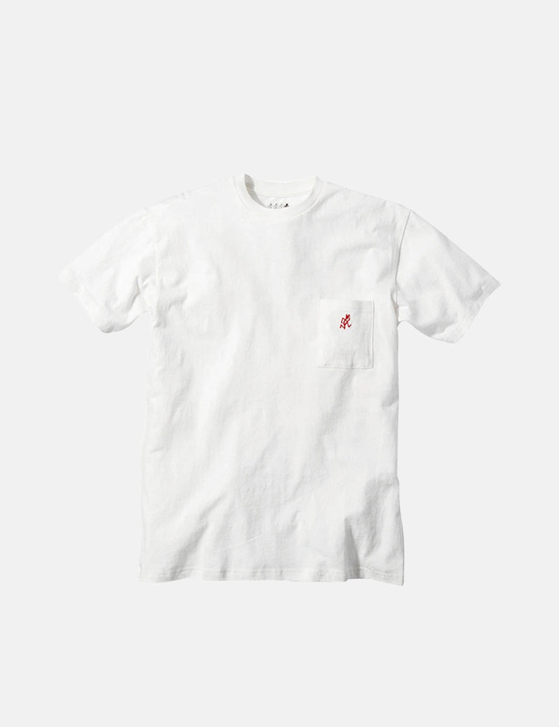 Gramicci One Point Pocket T-Shirt - Weiß