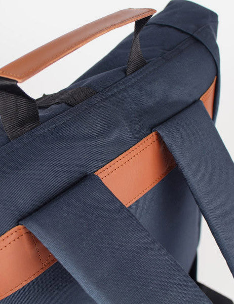 Sandqvist Eddy Roll Top Backpack - Blue