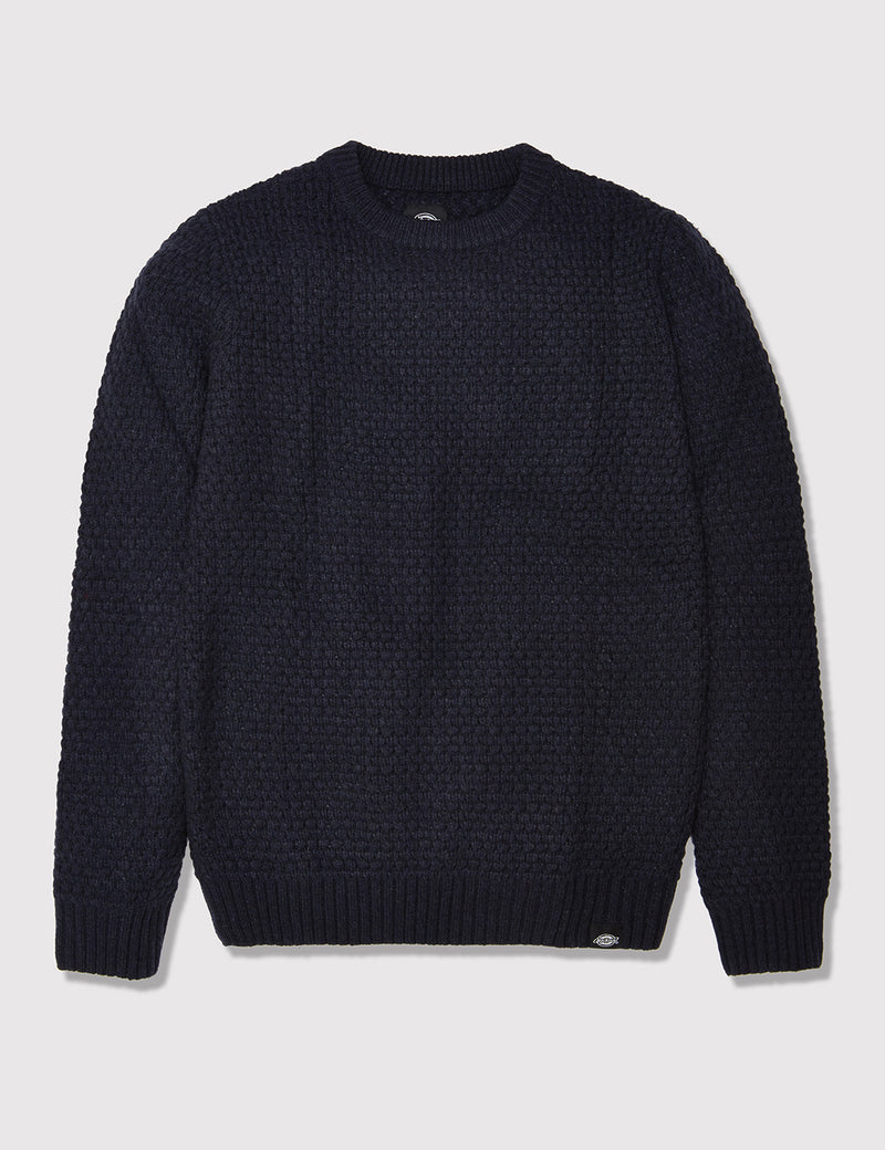 Dickies Bloomfield Knit Jumper - Dark Navy