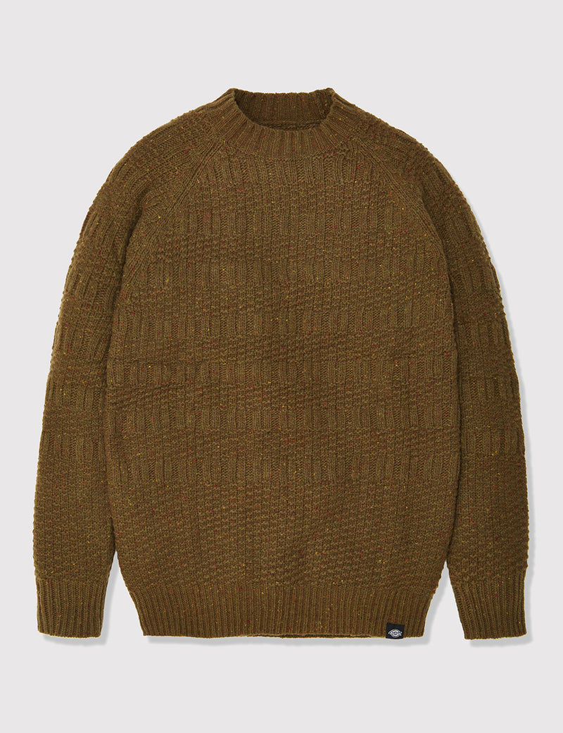 Dickies Goodland Knitted Jumper - Green