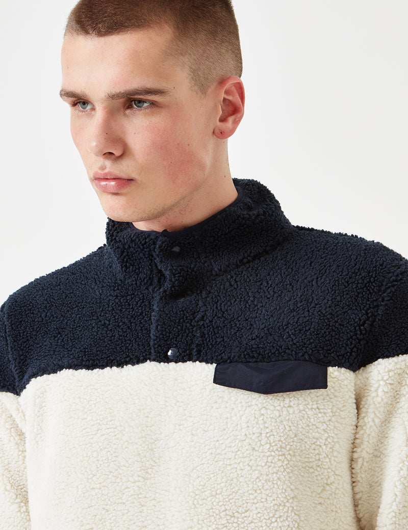 Dickies Bernville Fleece Sweatshirt - Cream