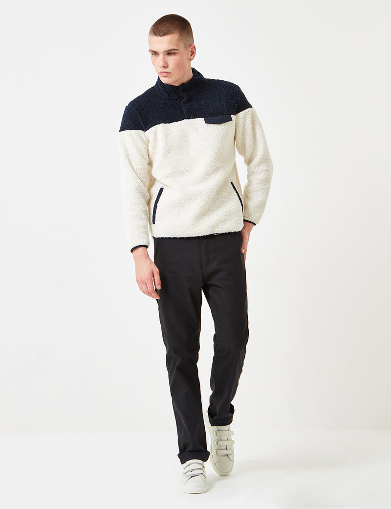 Dickies Bernville Fleece Sweatshirt - Cream
