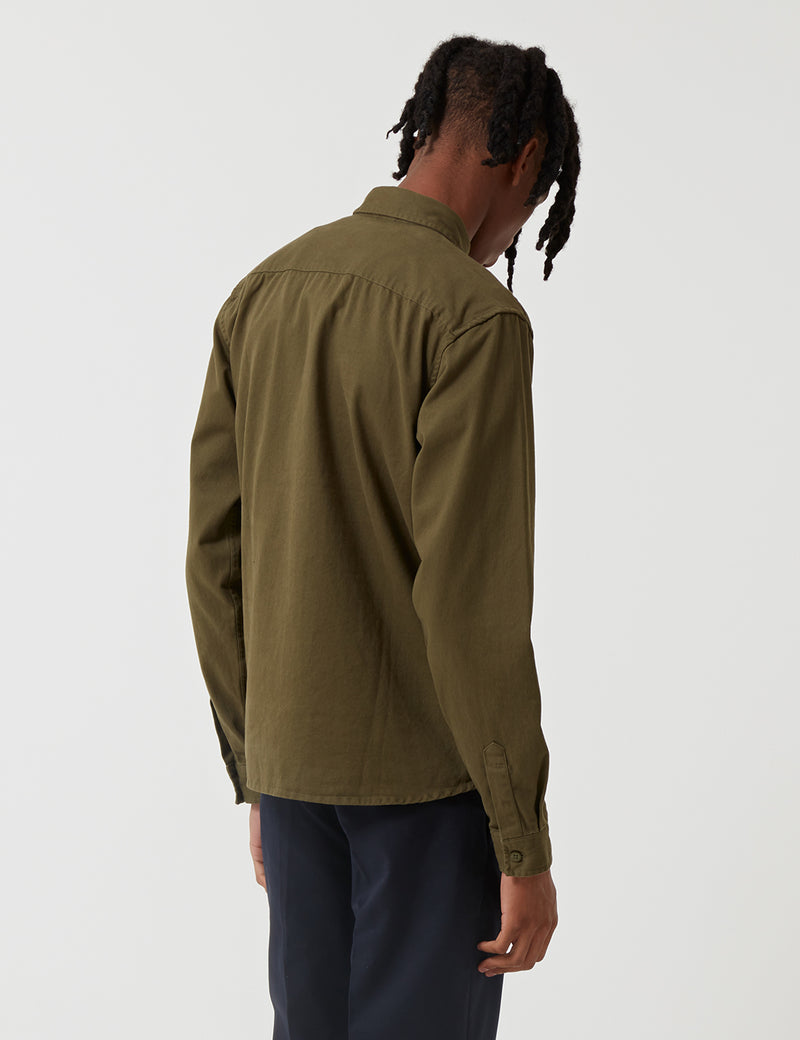 Dickies Harper Shirt - Dark Olive Green