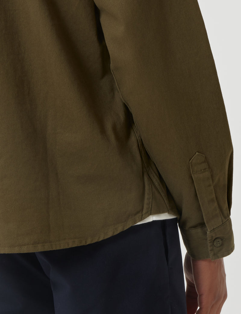 Dickies Harper Shirt - Dark Olive Green