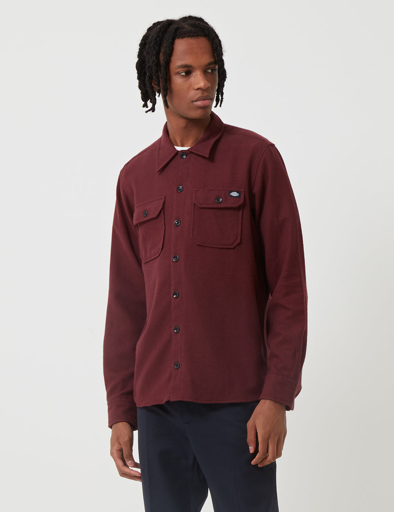 Dickies Glenville Shirt - Maroon