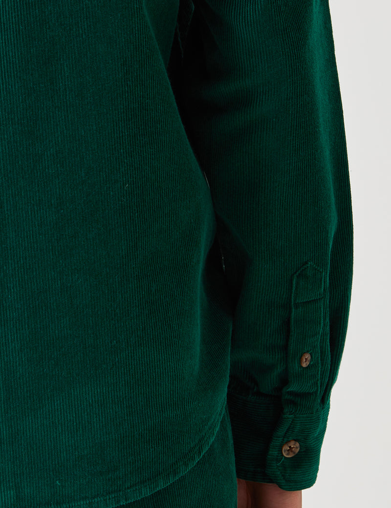 Dickies Bayville Cord Shirt - Scout Green