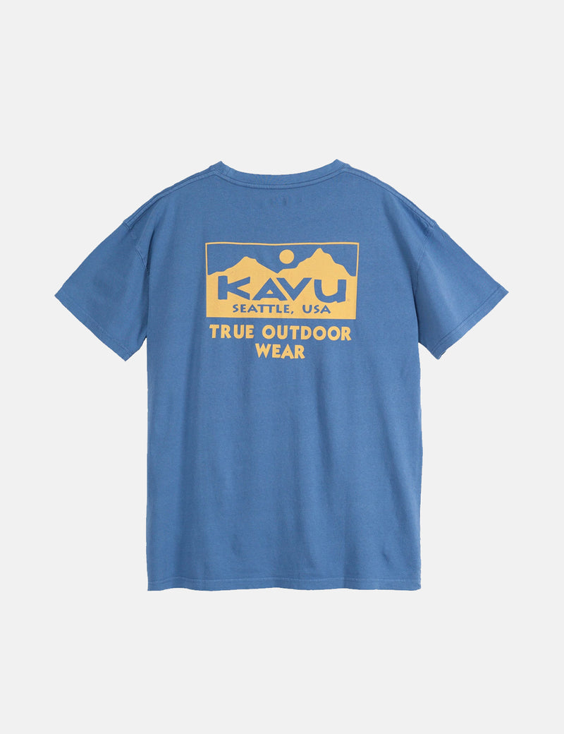 T-Shirt Kavu True - Bleu Atlantique