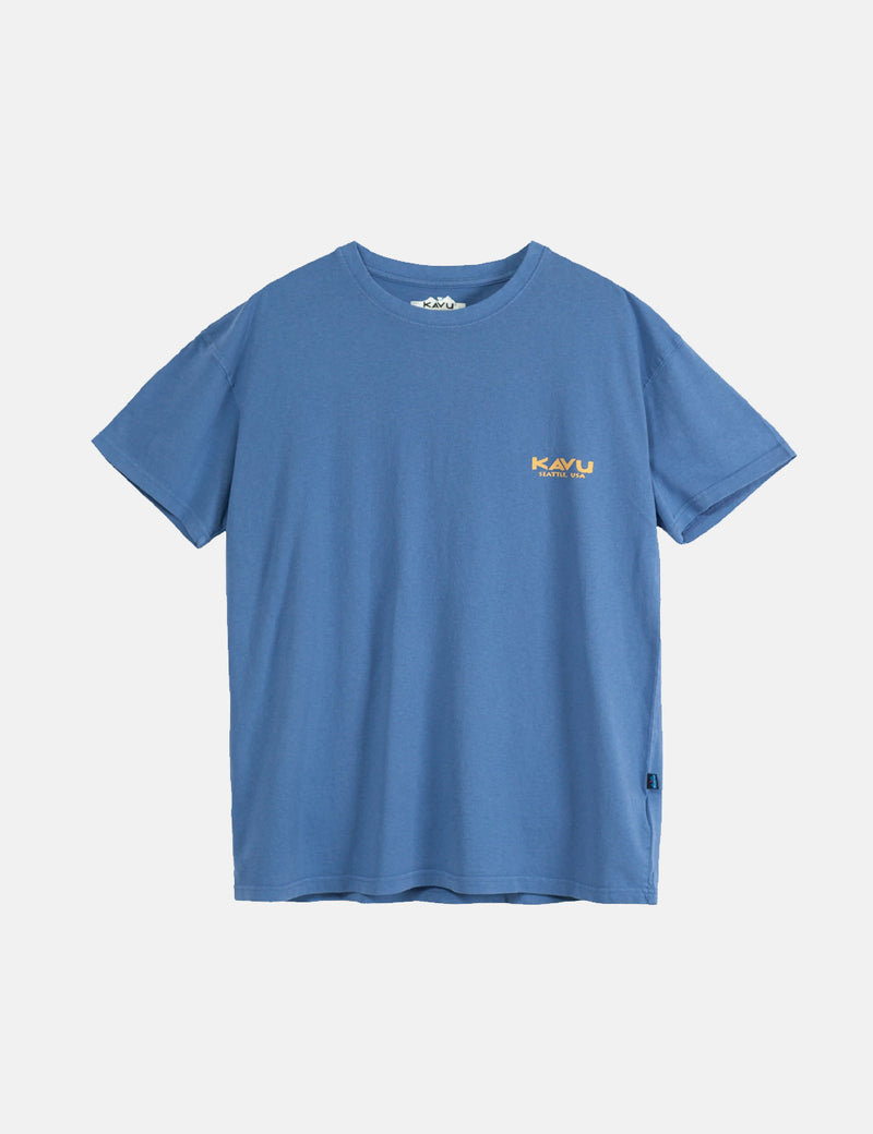 Kavu True 티셔츠 - Atlantic Blue