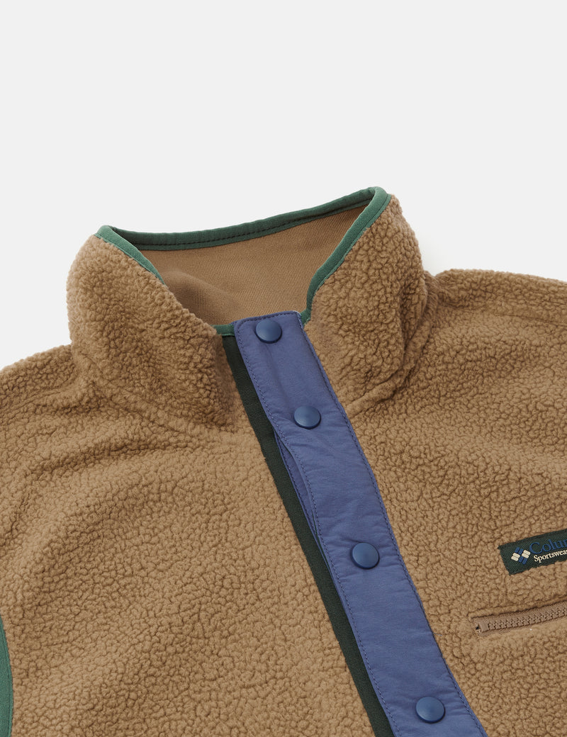 Columbia Helvetia Vest - Delta Brown/Dark Mountain Grey