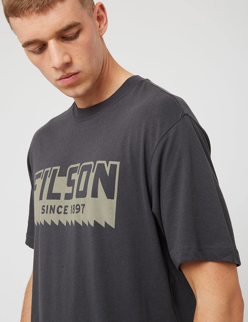 Filson Ranger 그래픽 티셔츠 - 페이드 블랙