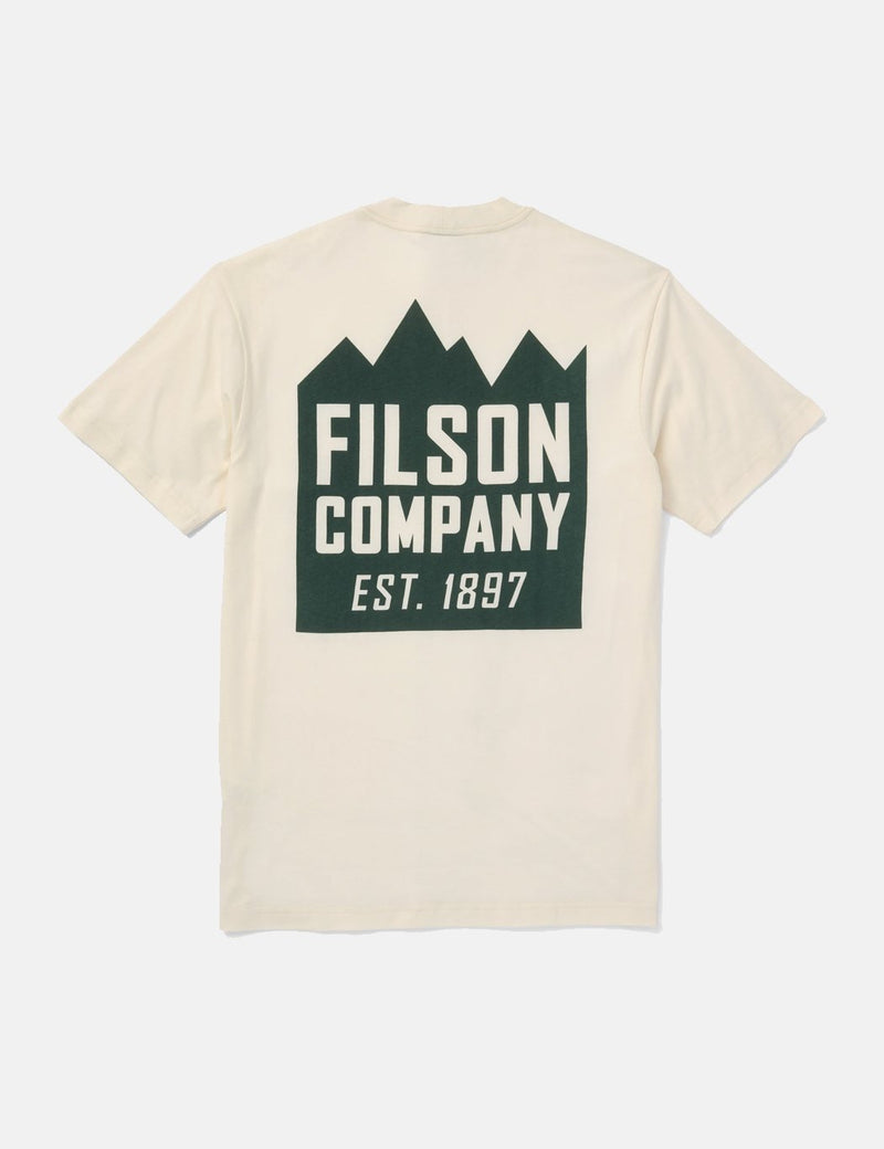 Filson Ranger Graphic T-Shirt - Off White