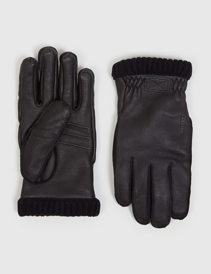Hestra Primaloft Rib Gloves - Black