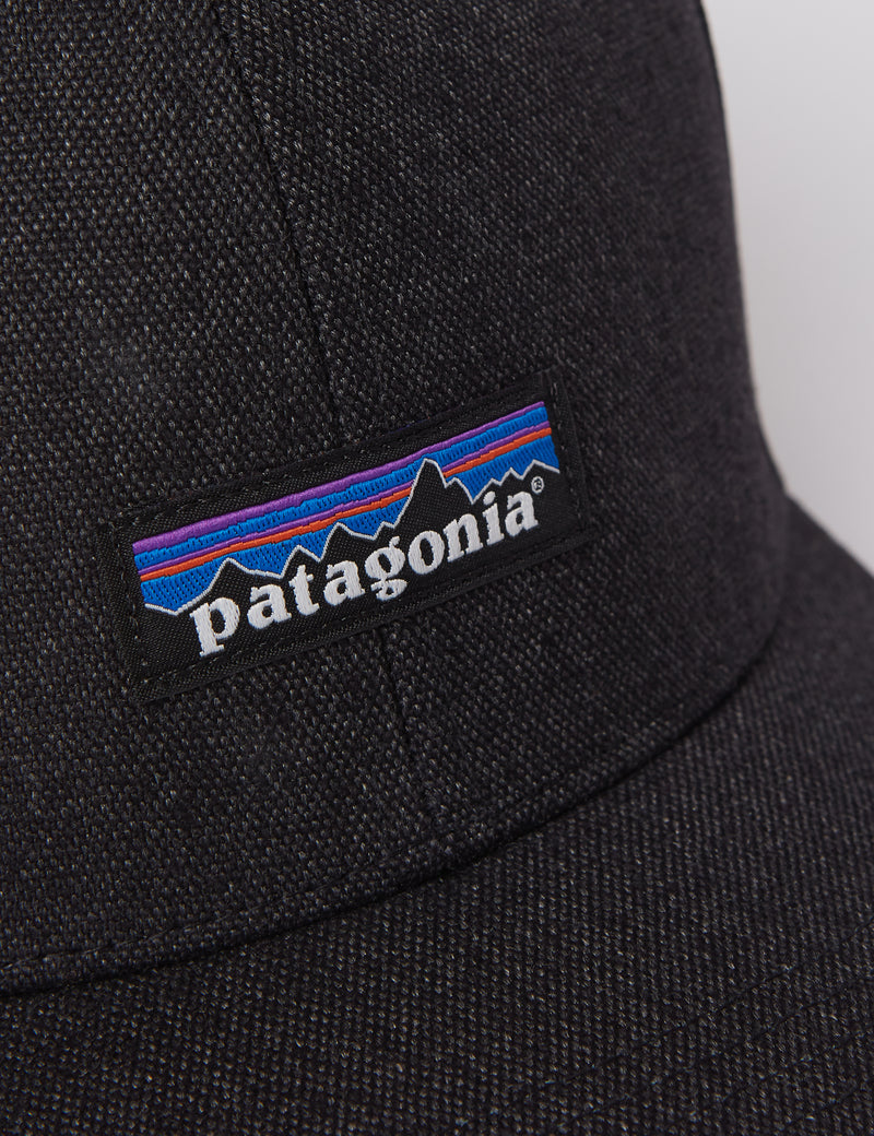 Patagonia Tin Shed Hat (P-6 Logo) - Ink Black