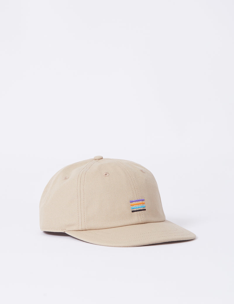 Casquette Patagonia Stand Up Striped - Oar Tan