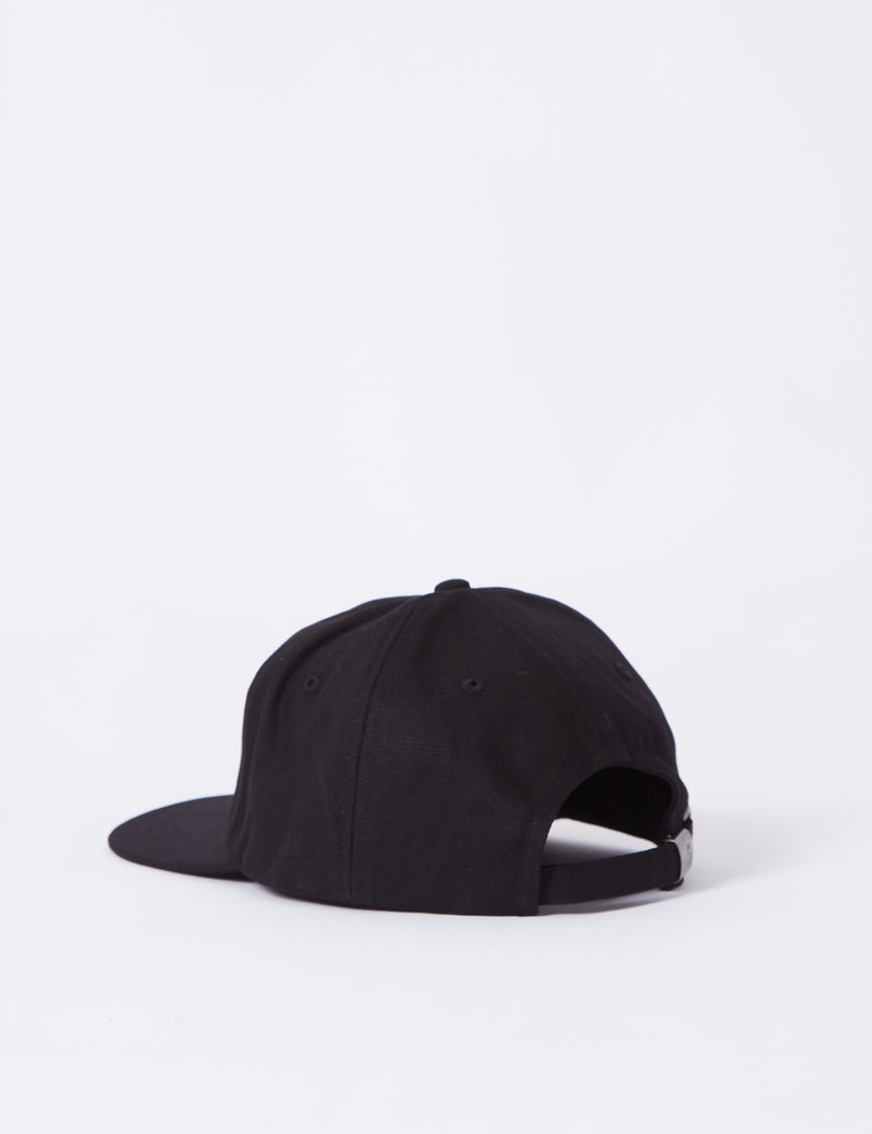 Casquette Carhartt-WIP Worm Logo - Noir
