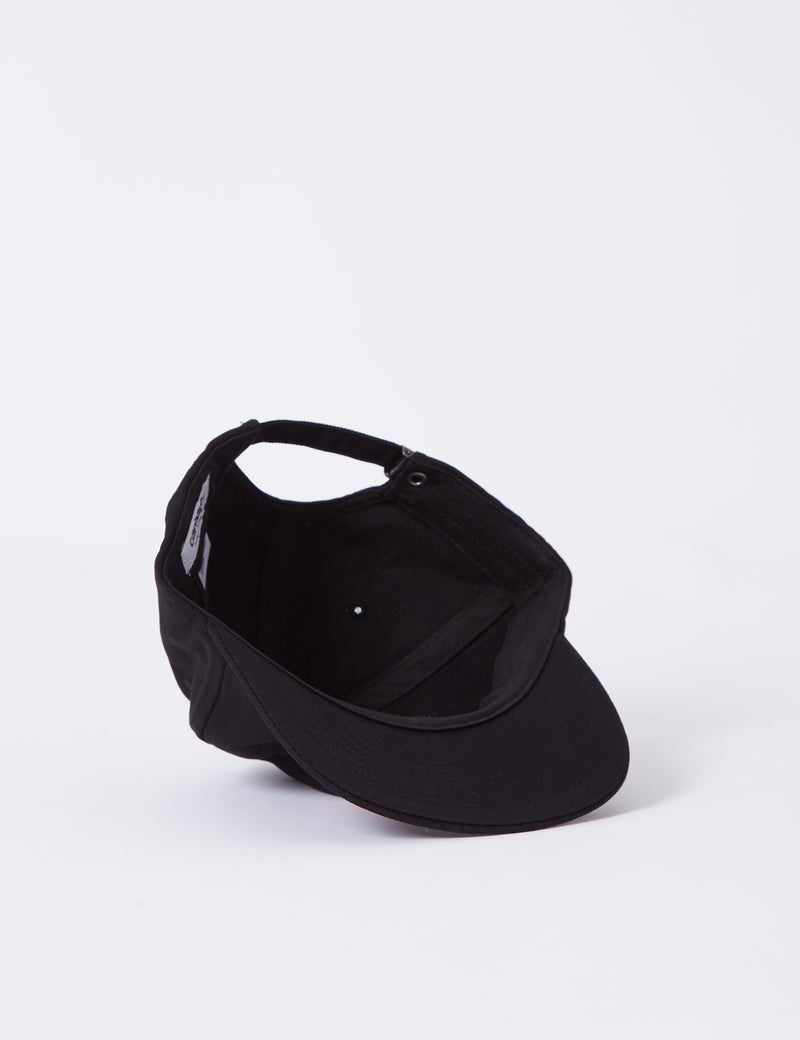 Casquette Carhartt-WIP Worm Logo - Noir