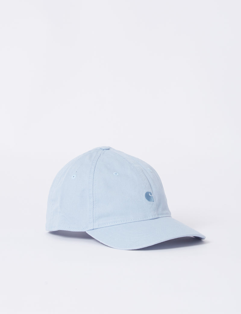 Casquette Carhartt-WIP Madison Logo - Frosted Blue/Icy Water Blue