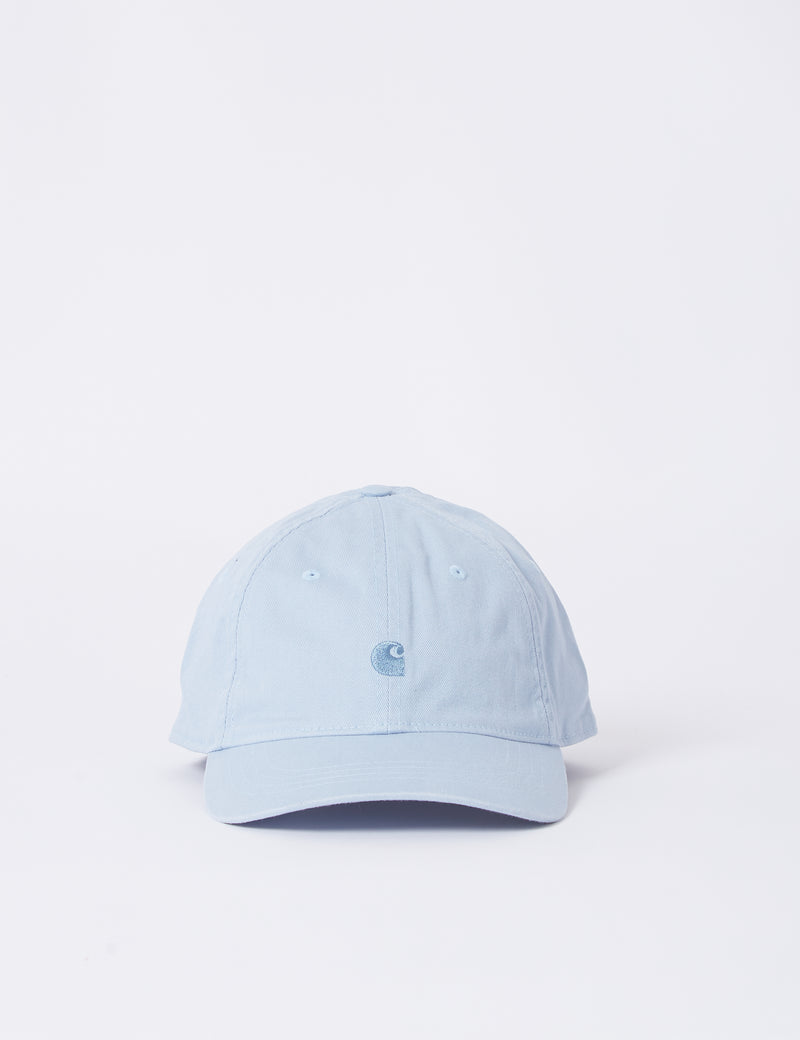 Casquette Carhartt-WIP Madison Logo - Frosted Blue/Icy Water Blue