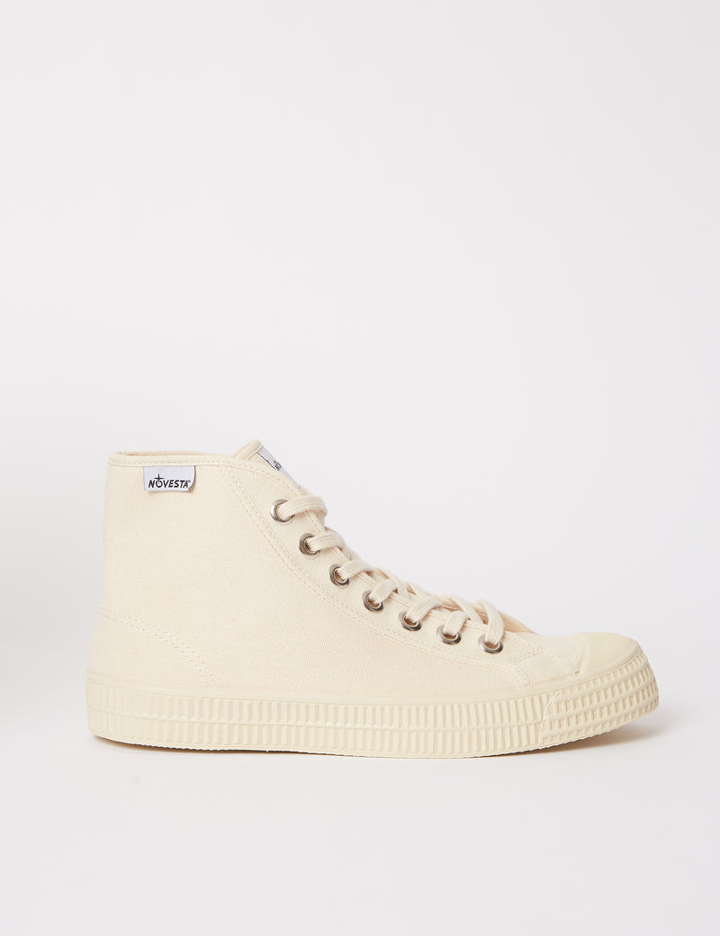 Novesta Star Dribble Trainers (Canvas) - Mono Beige
