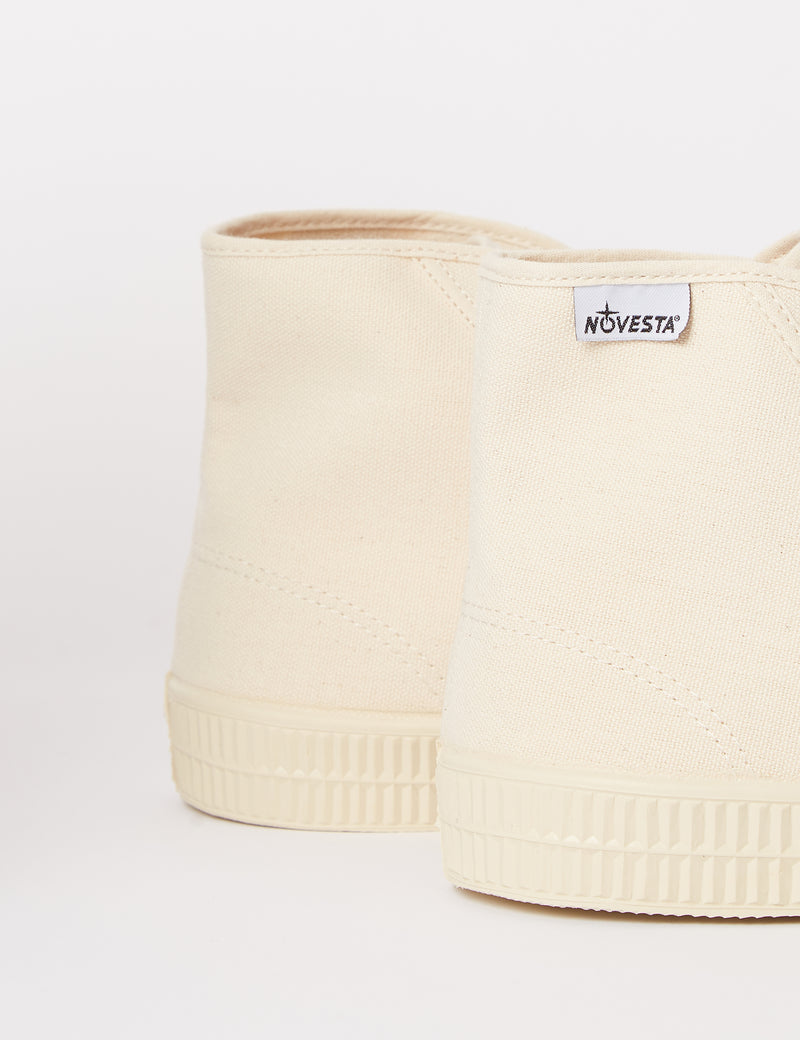 Novesta Star Dribble Trainers (Canvas) - Mono Beige