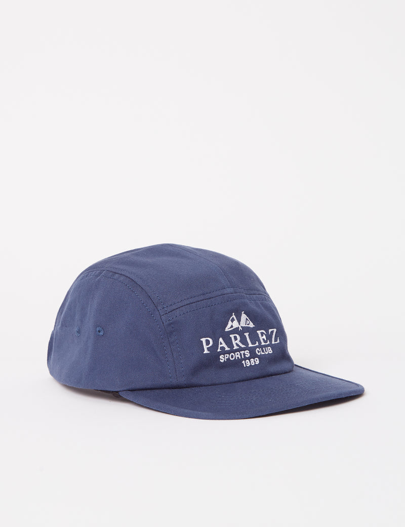 Parlez Sports Club 5 패널 캡 - 네이비 블루