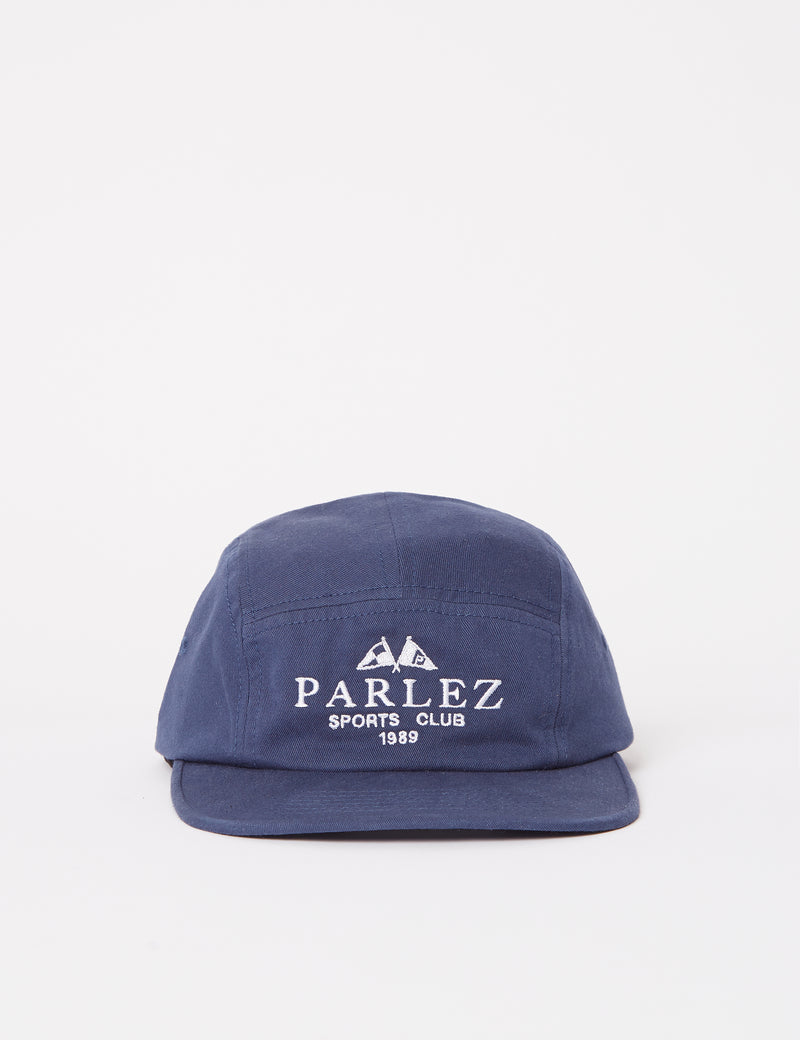 Parlez Sports Club 5 패널 캡 - 네이비 블루
