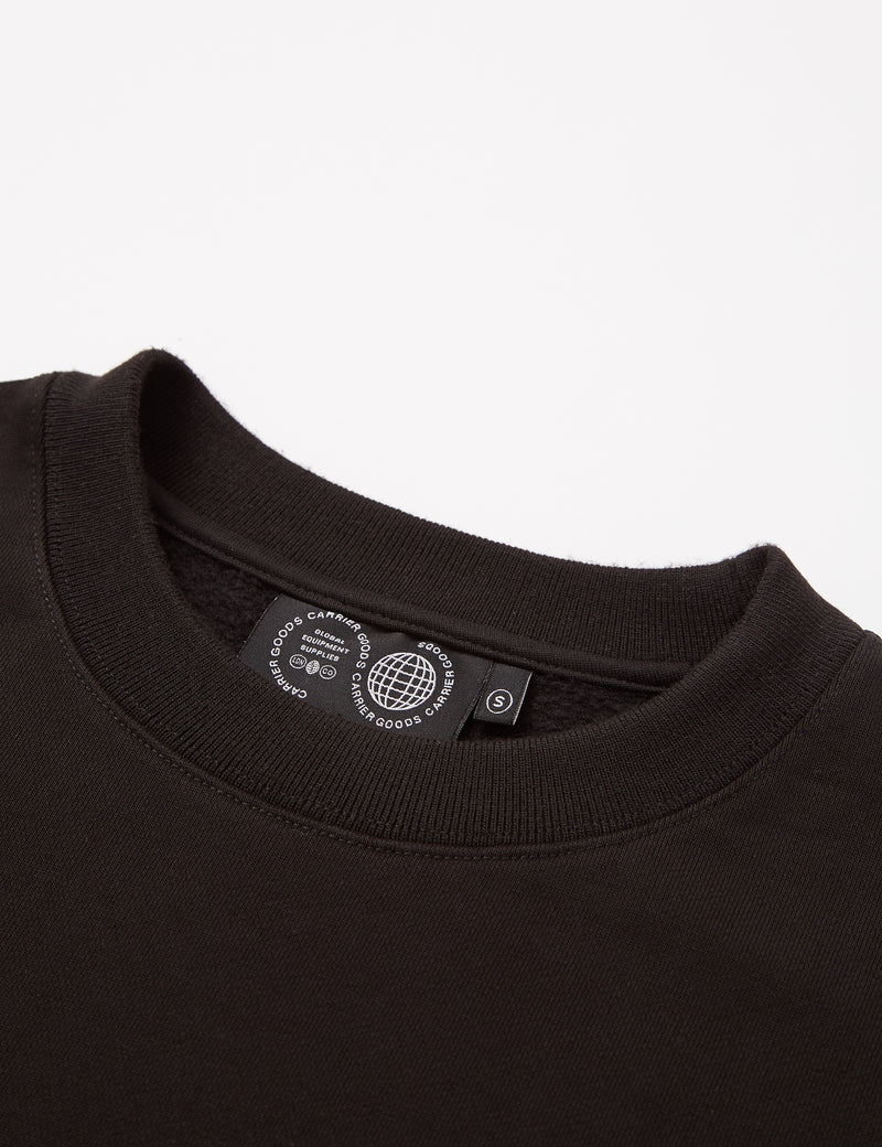 Sweat à capuche avec logo Carrier Goods - Noir