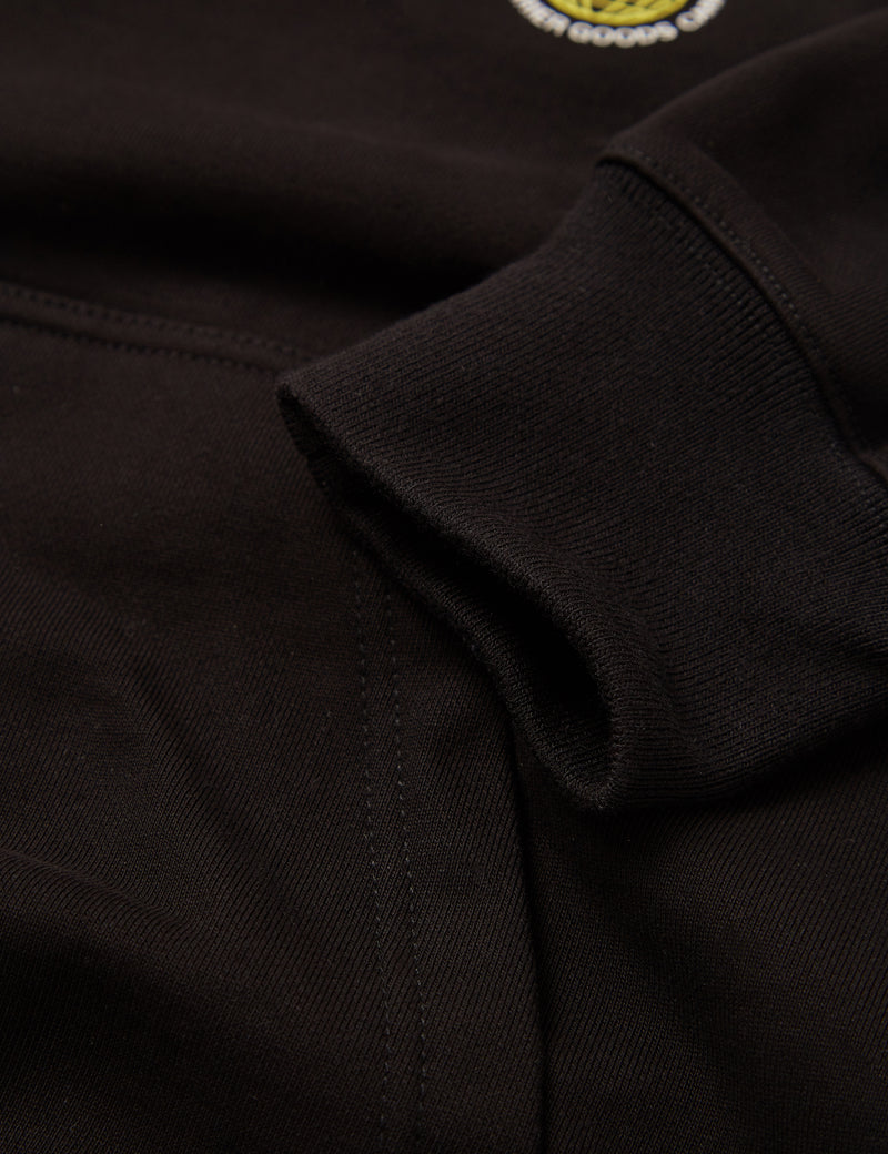 Sweat à capuche avec logo Carrier Goods - Noir
