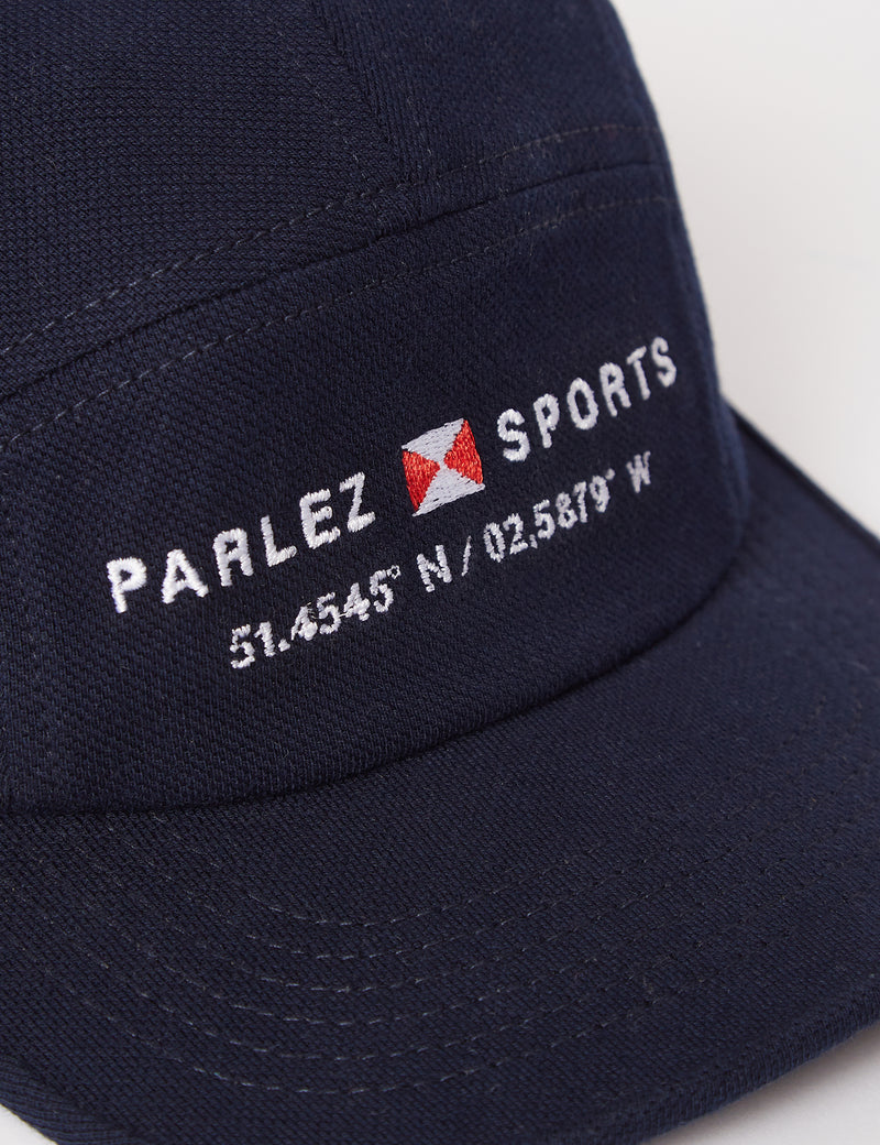Parlez Byera 5 패널 캡 - 네이비 블루