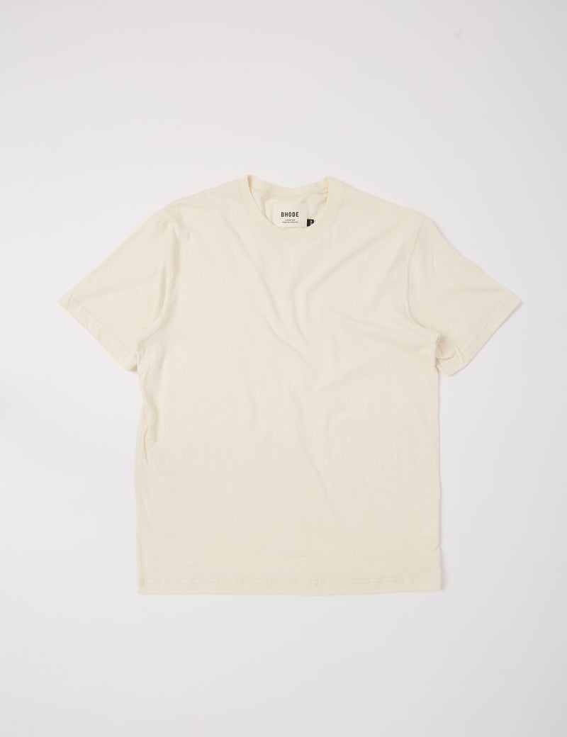 T-Shirt Bhode (Biologique/Origine Canada, 9oz) - Écru