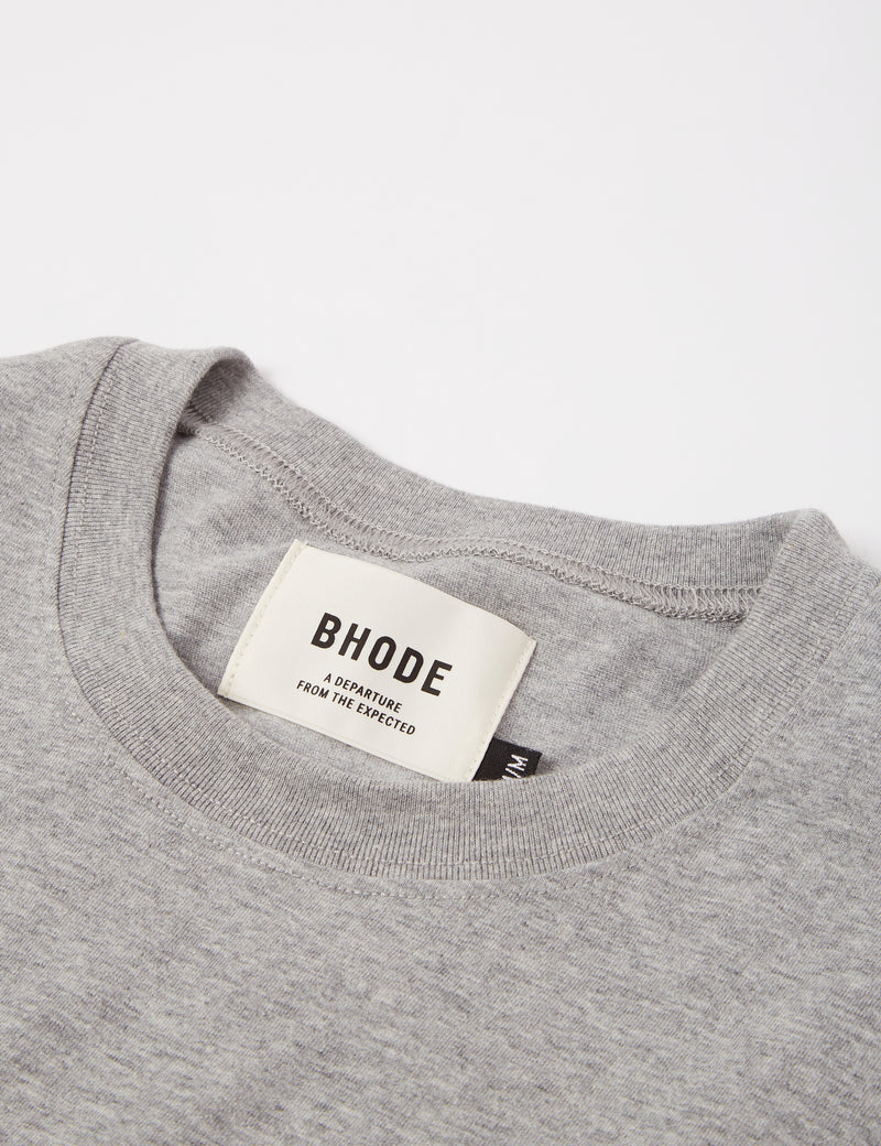Bhode T-Shirt (Organic/Canada Origin, 9oz) - Archive Grey