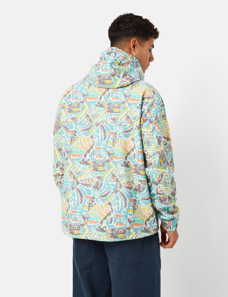 Patagonia Funhoggers Anorak - Thriving Planet/Lago Blue