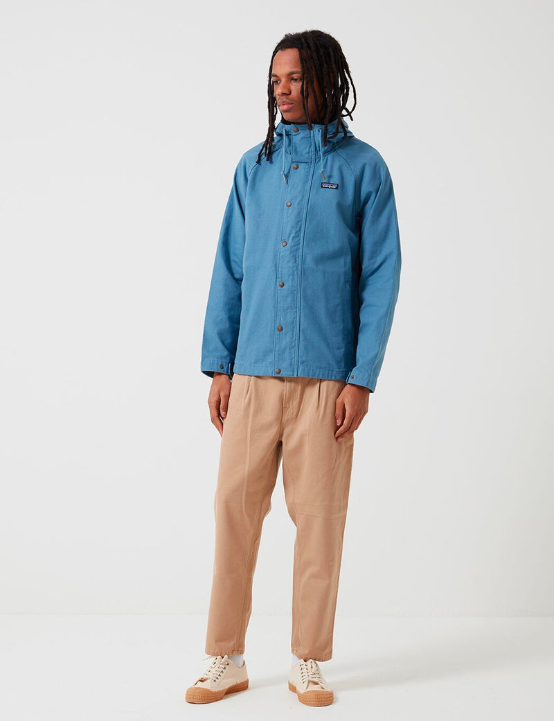 Patagonia Organic Cotton Canvas Jacket - Pigeon Blue