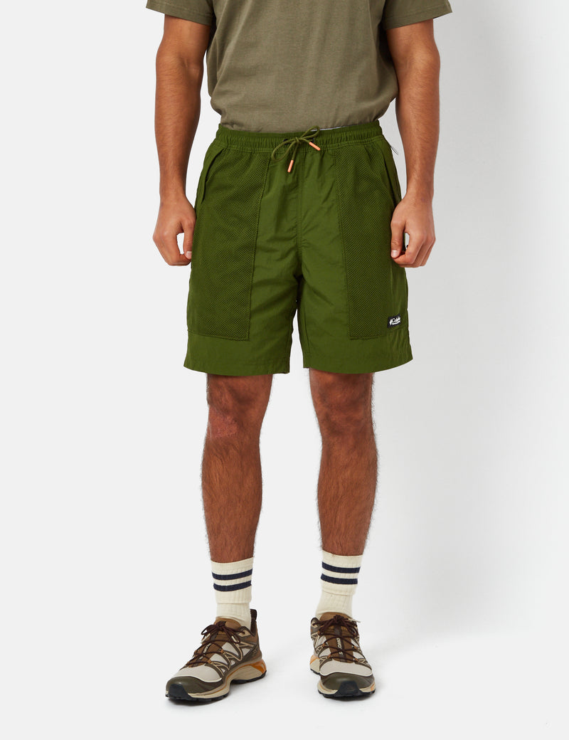 Columbia Deschutes Valley™ Reversible Shorts - Pesto Green/Frosted Purple