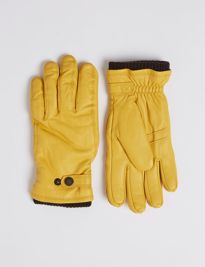 Hestra Birger Gloves - Natural Yellow