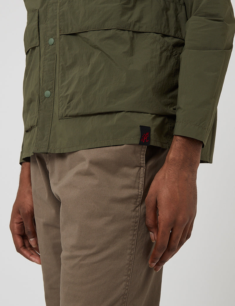 Gramicci Packable Utility Shirt - Olive Green