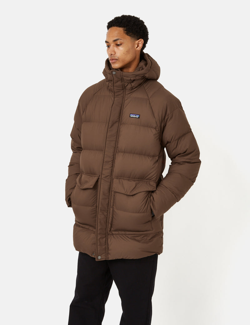 Patagonia Silent Down Parka - Cone Brown