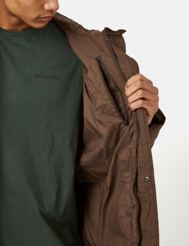 Patagonia Silent Down Parka - Cone Brown