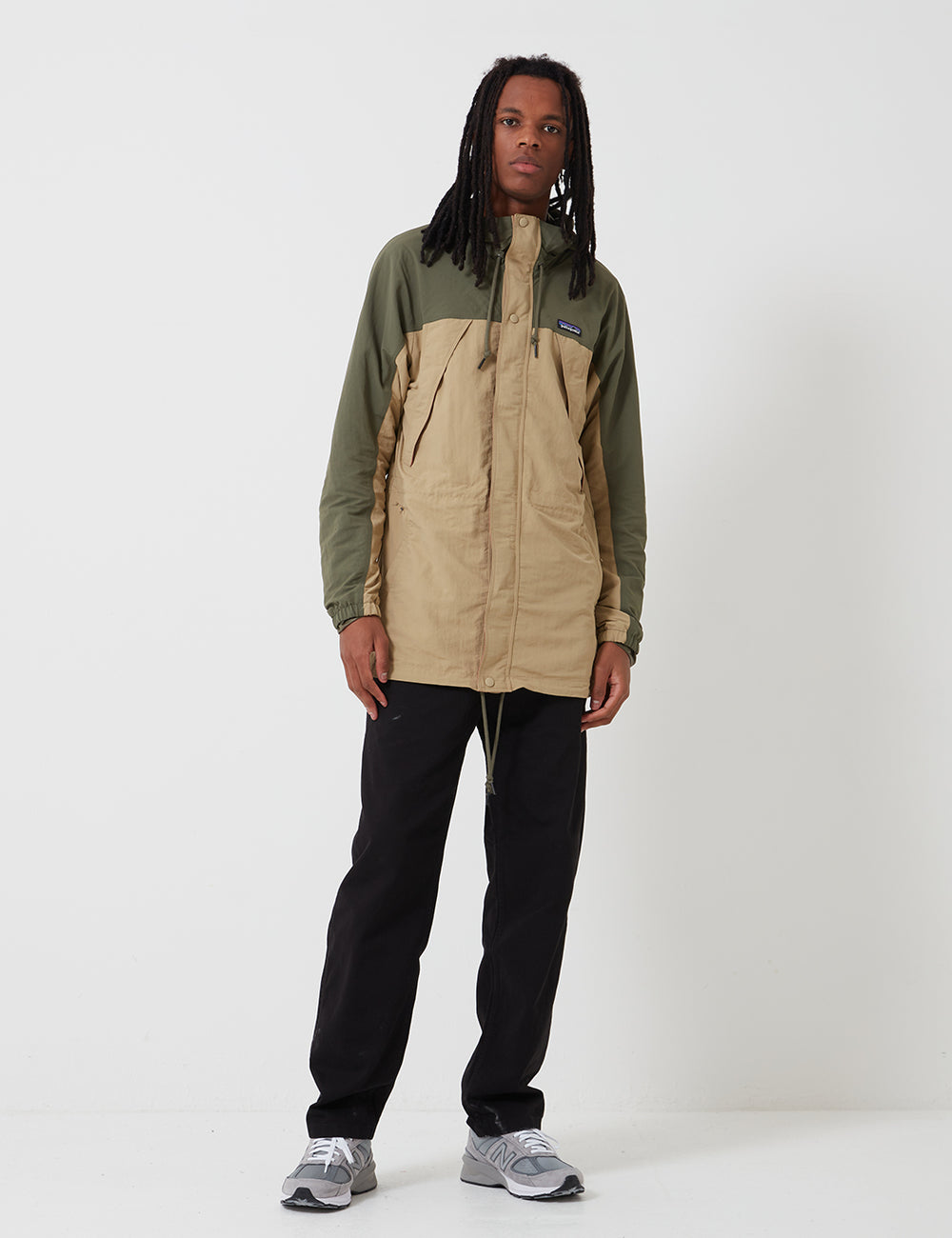 Men's recycled nylon parka shop