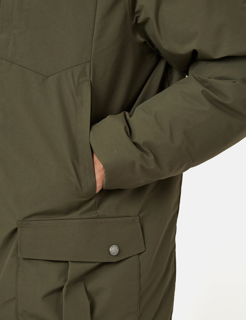 Patagoniaダウンドリフトパーカ-ベイスングリーン