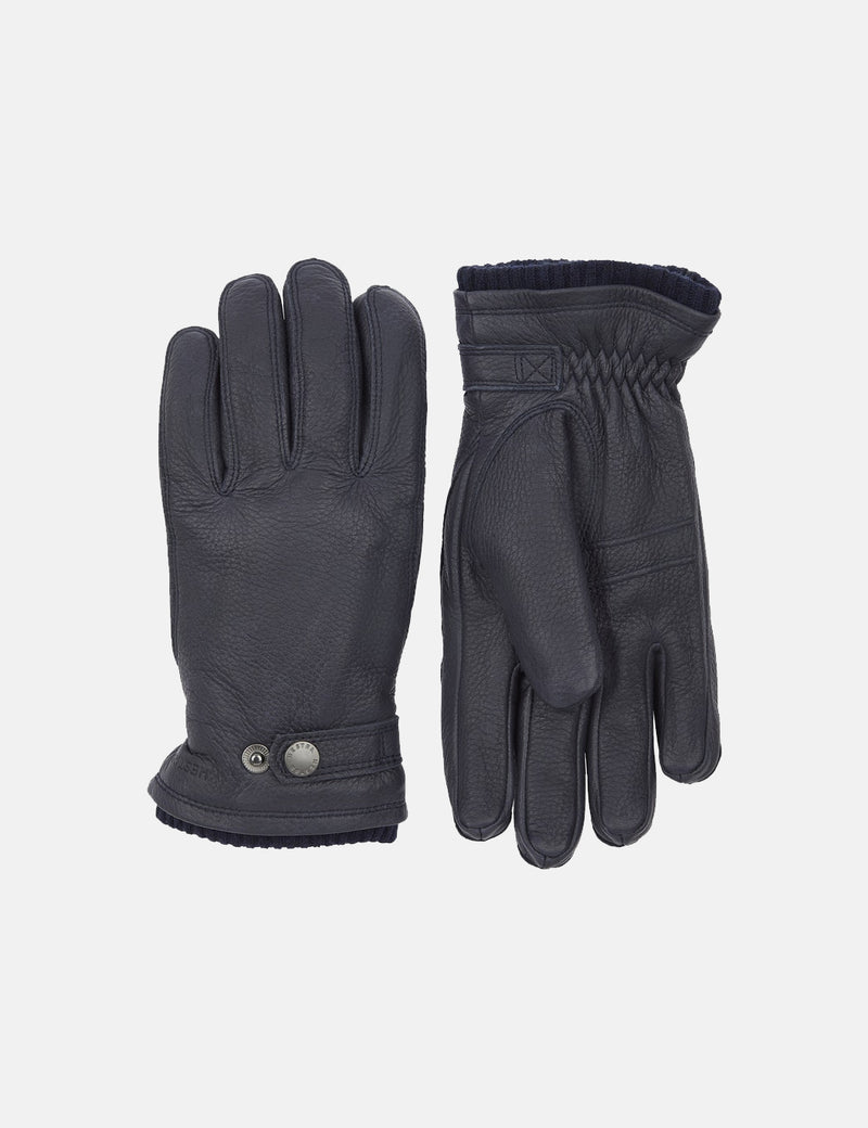 Hestra Utsjo Sport Gloves（レザー）-ネイビーブルー