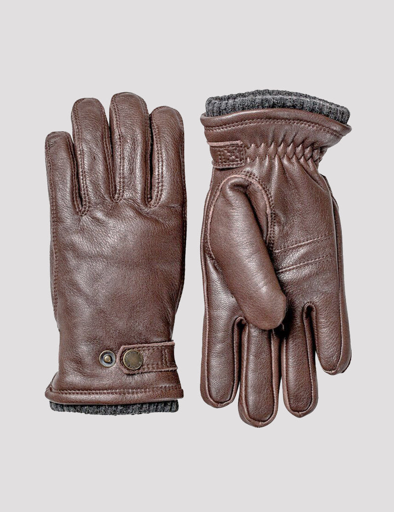 Hestra Utsjo Sport Gloves (Leather) - Espresso