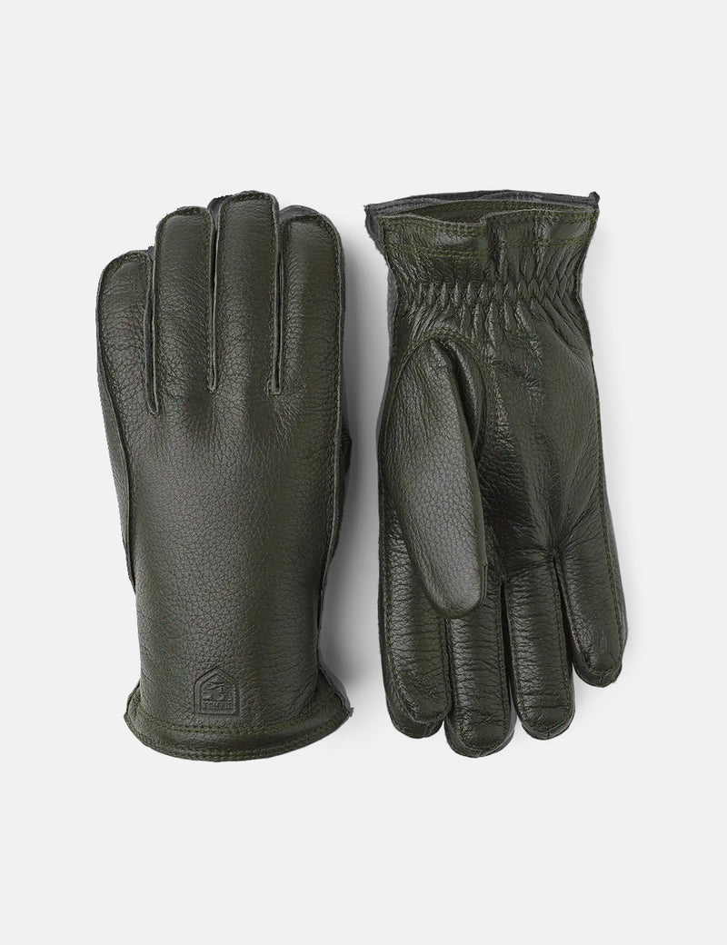 Hestra Frode Gloves (Elk Leather) - Loden