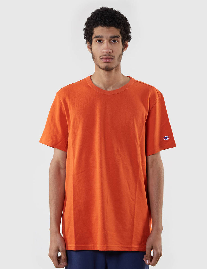 Champion Reverse Weave T-Shirt - Orange